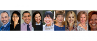 Headshots of nine faculty and alumni FAAN inductees.